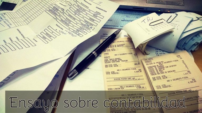 Ensayo sobre contabilidad - Ensayos Cortos