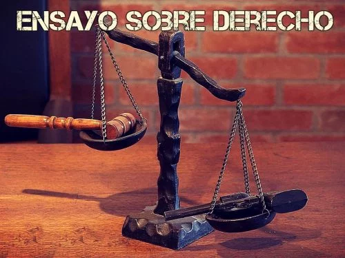 Ensayo sobre derecho